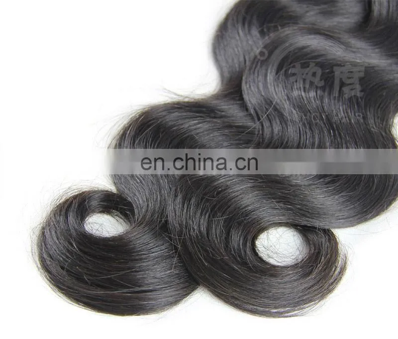 Qingdao Hothair provide china alibaba hot selling filipino virgin body wave human hair extenaion