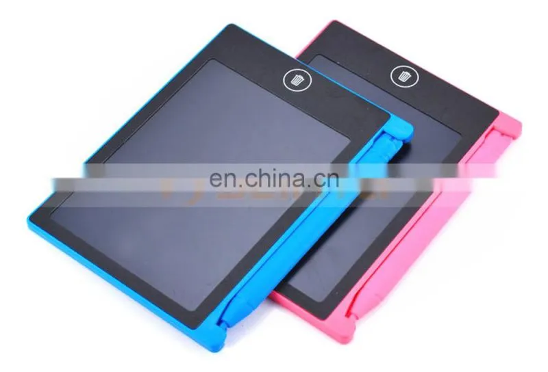 Digital LCD Graffiti Drawing Notepad Kids Erasable Writing Board With Eraser Lock