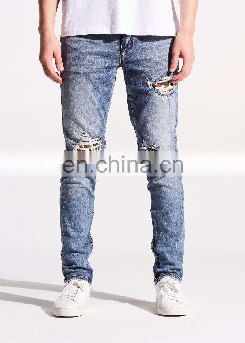 DiZNEW BOYS SKINNY BIG MEN BLANK MEN DENIMS FOR MEN