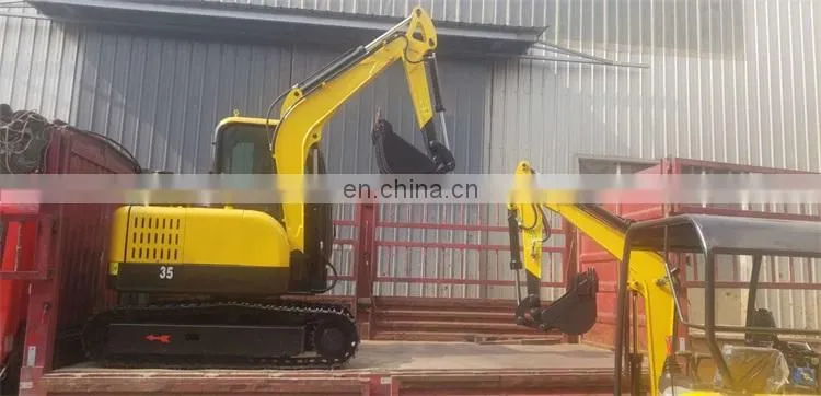 powerful mini excavator tilt bucket low price for sale