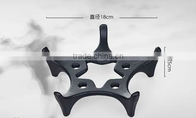 Golden Cast Iron Teapot Base