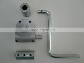 Low Cost Greenhouse poly film Roll-Up worm gears