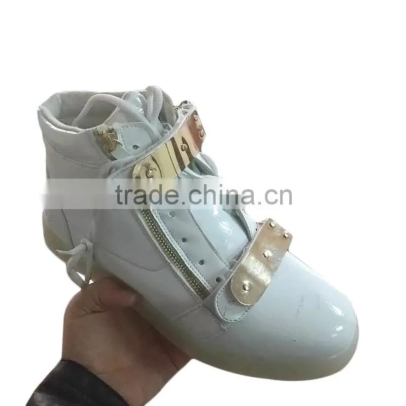 2016 LED shoes factory made high quality adults LED light up shoes