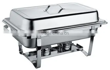 Low Price Rectangle Stainless Steel Buffet Chafing Dish Burner