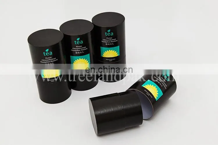 Hot Sale Loose Tea Cardboard Box Kraft Paper Tea Container