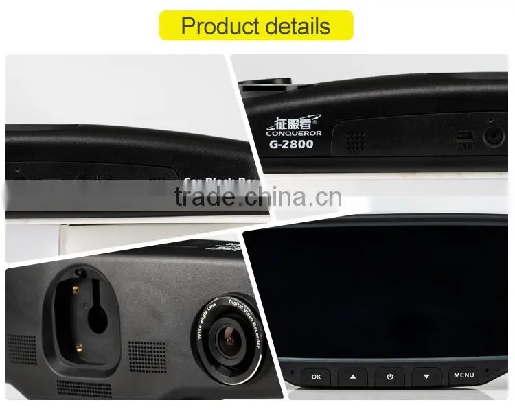 Dual Digital Vedio Camera rearview mirror DVR