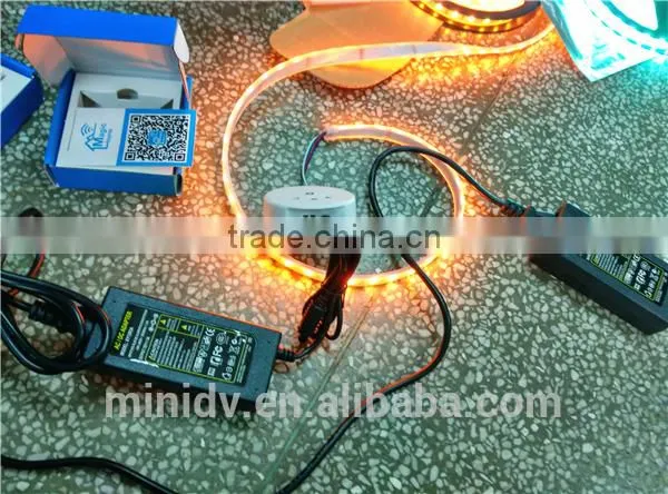 192W/384W High-powered WiFi LED Controller for DC12V/24V Full-color RGB/RGBW LED Strip with Remote Control APP for Android IOS