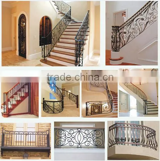 wrought iron artistic fence for sales