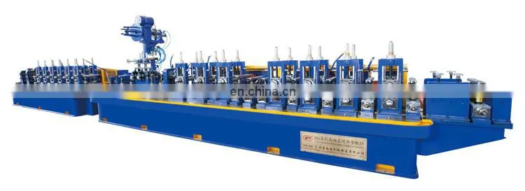 Nanyang strict process requirements pipe tube making machine metal erw tube pipe mill
