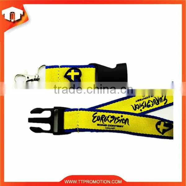 Manufacture cheap wholesale monster energy lanyard keychain holder