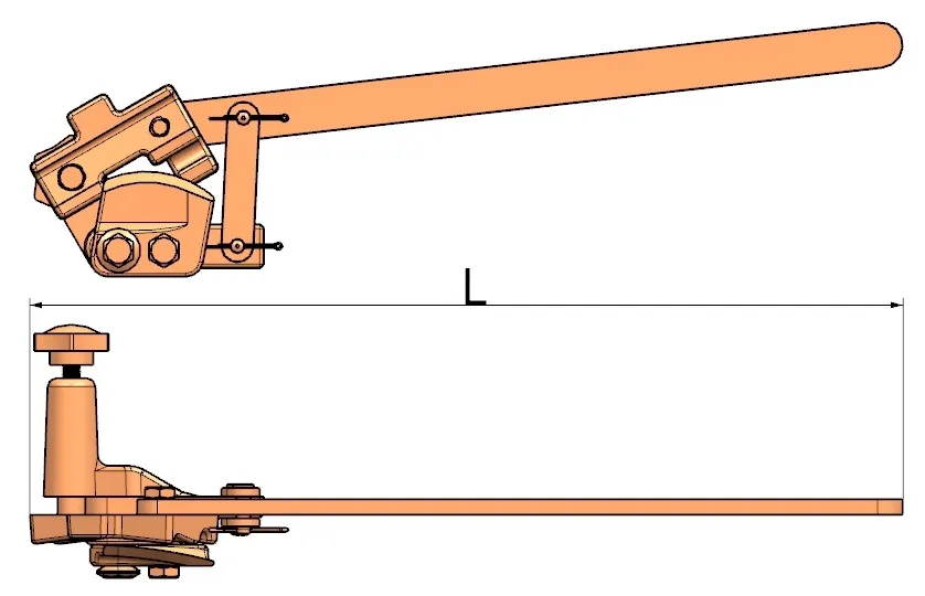 2009C-101防爆切开式开桶器简图