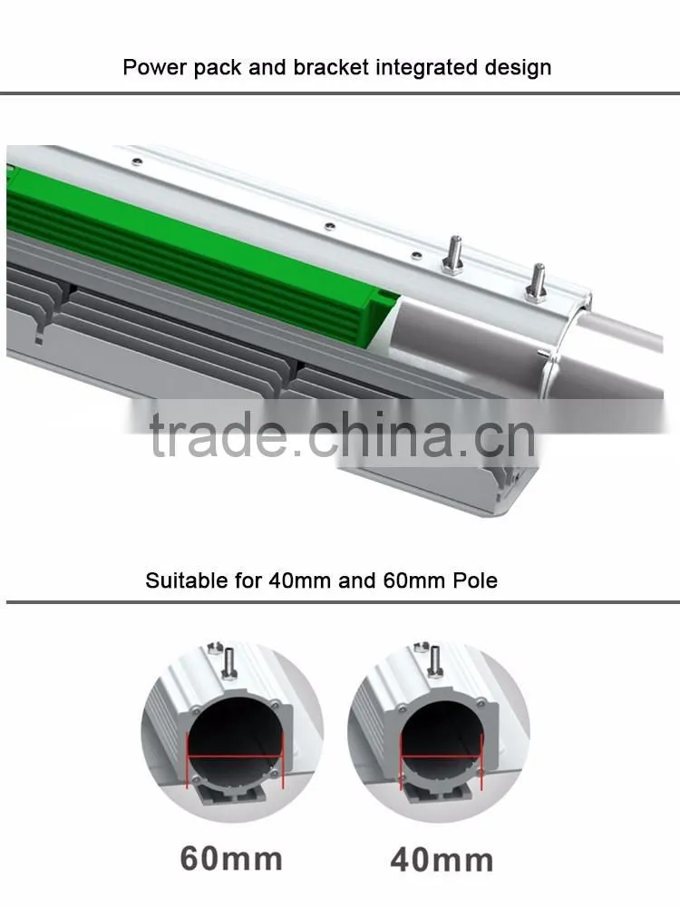 Outdoor aluminum street light fixtures IP67 design led outside street light