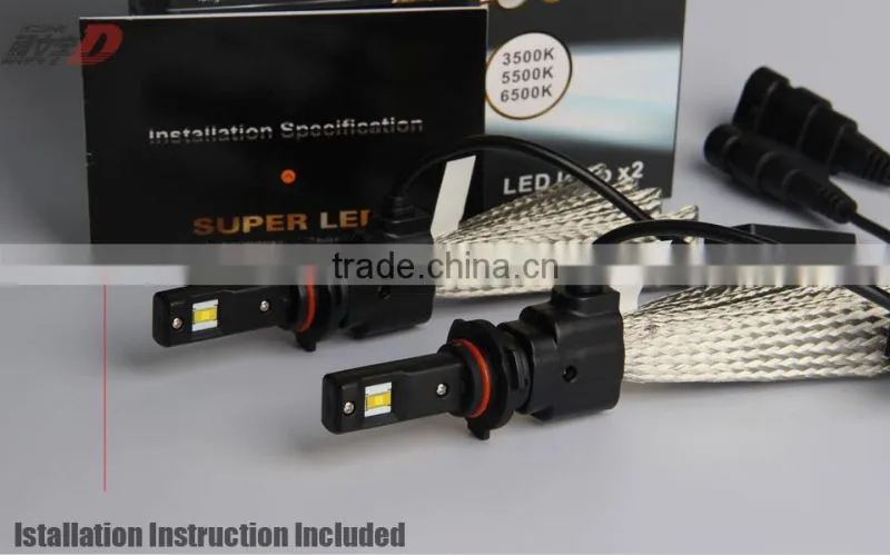 2016 Perfect output Lumens and light single high low beam headlight 25w 12v-24v auto car led head lights lamp h11 LED headlight