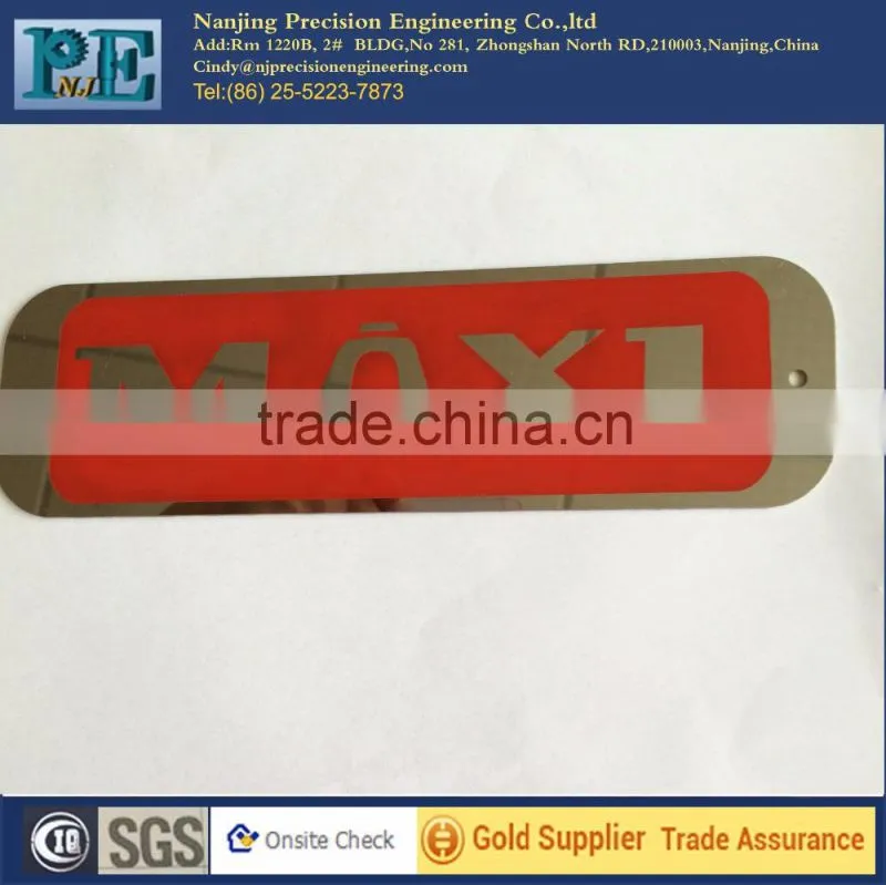 custom various occasions plastic signs with high precision