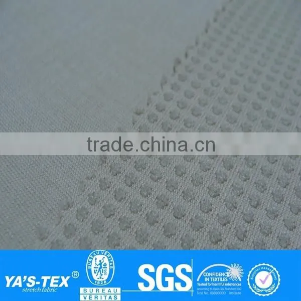 Cream Dot Jacquard Weave Polyester Waterproof Fabric Wholesale For Moutaineering