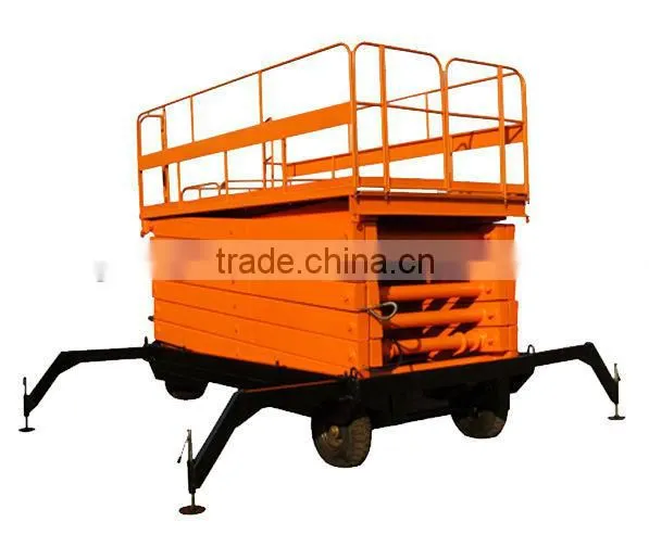 high-grade mobile scissor lift hot saled in dubai