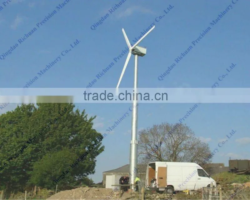 Richuan wind power system high quality 10kw wind turbine
