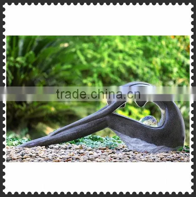 garden items reading girl garden figurine