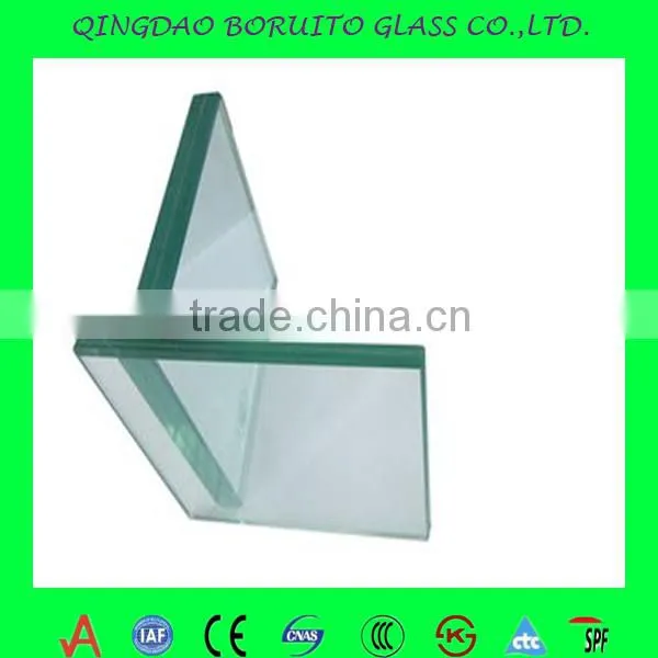 8.16mm laminated building glass for ralling stairs