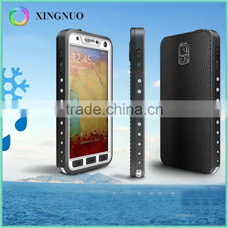 hybrid kickstand rugged waterproof case for samsung note 3