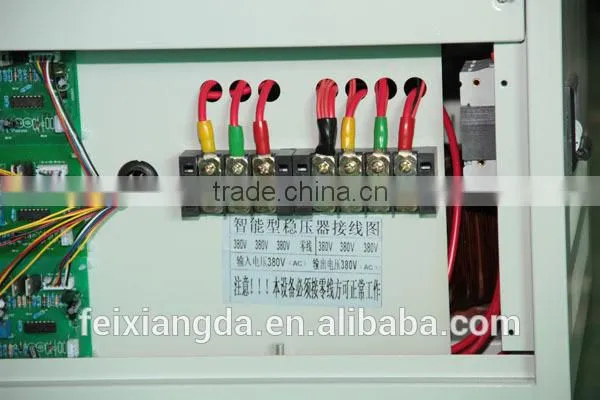 AVR Intelligent AC voltage stabilizer three phase voltage regulator 45KVA