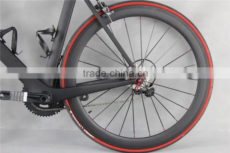 Toray T700 full carbon complete bike aero road designed bike 7.3KG