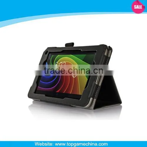 Vertical PU Leather Stand Case For Toshiba excite at7-a8 7-inch Tablet Case