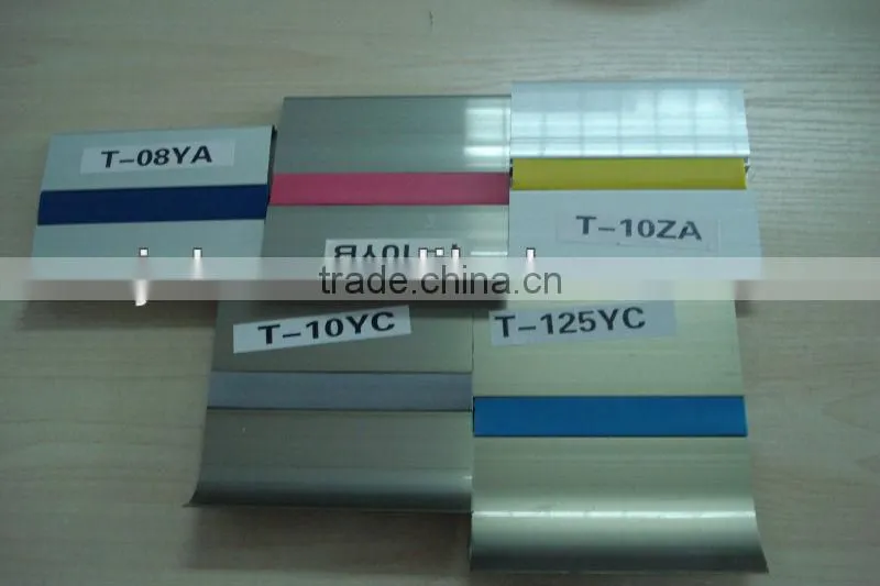 anodized aluminium baseboard/silver brushed aluminium skirting board