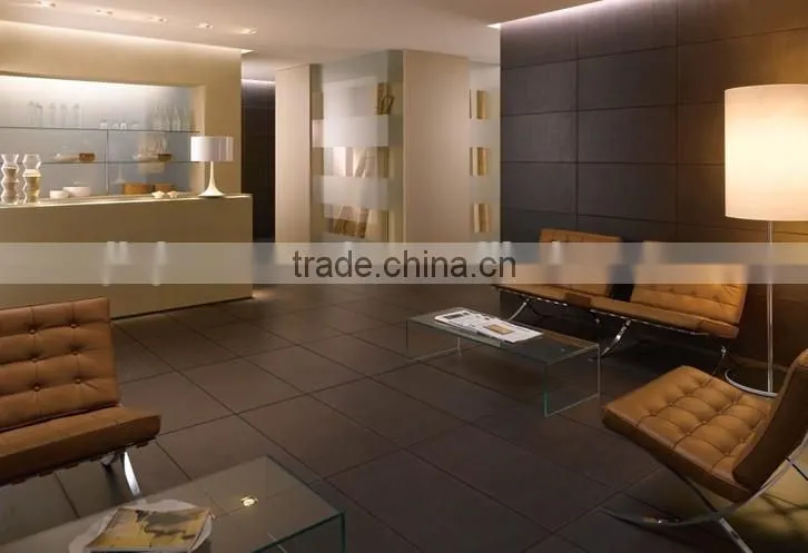 600*600 China supplier Cheap Price Brown Color glazed matt finished Tiles