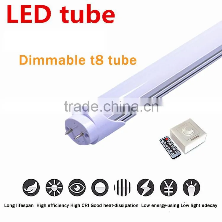 2015 1.2m led tube ac100-265v dimmable t8 led fluorescent lamp 1200mm