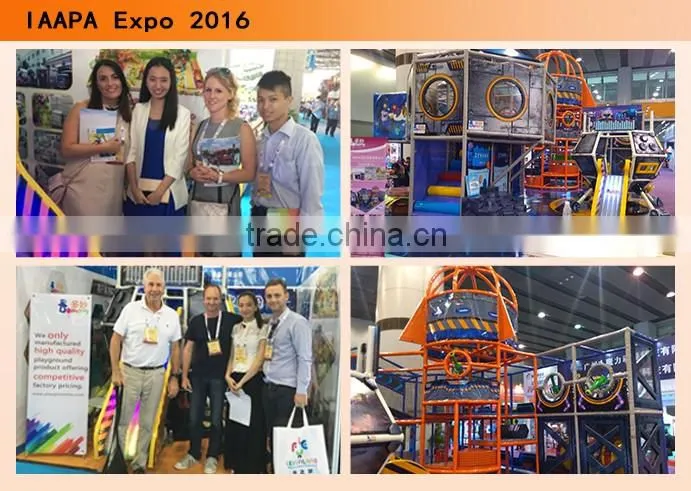 Guangzhou NEW STYLE kids toy indoor soft trampoline playground equipment
