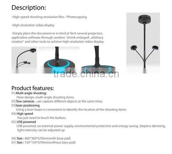 Easyscan portable scanner android with 5 megapixels and OCR function