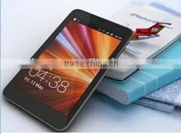 Manufacturer 3G quad core tablet pc 7 inch mtk6589 16:9 1280*800 pixel with GPS Bluetooth FM