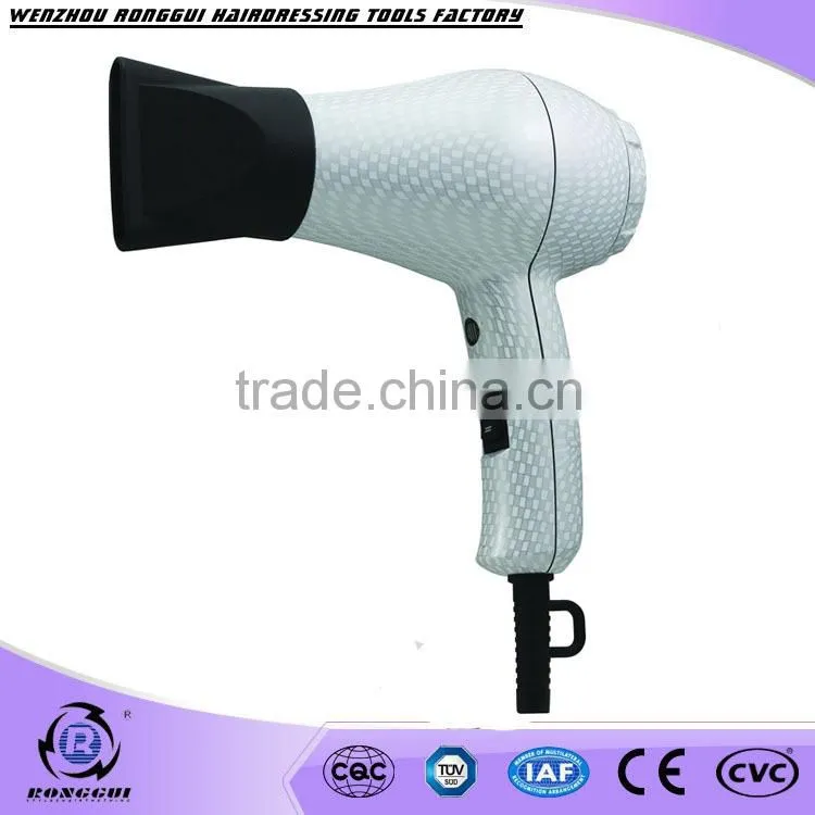 Travel mini hair dryer with diffuser
