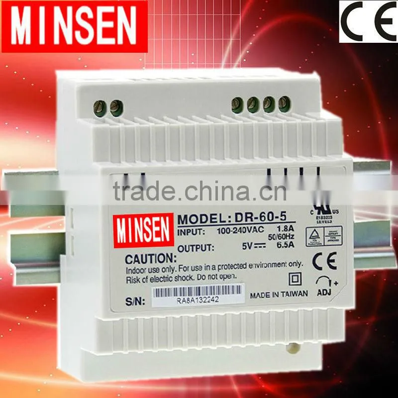 CE Approval 60w Din Rail power supply 60w 15v