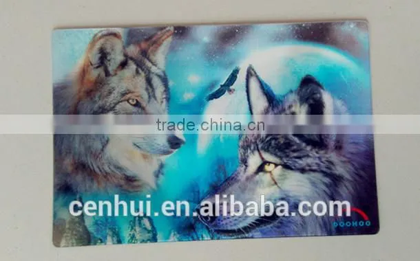 Customize Design Captain America /Wolf/ Football Cup 3 D card Play Card from China