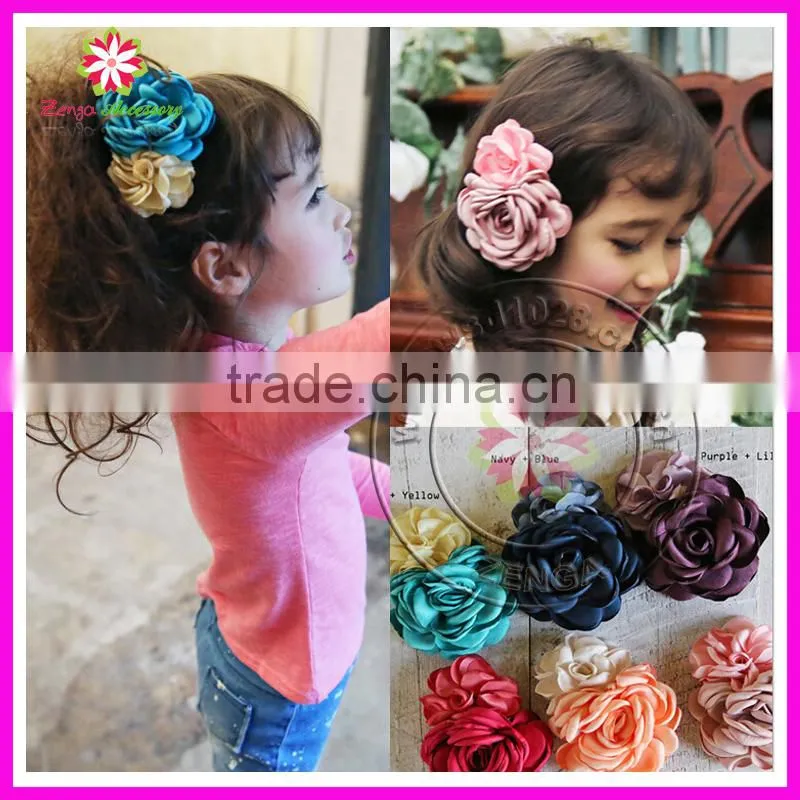 Organza burnt flower, handmade burnt edge curling satin rose, burnt satin organza flower