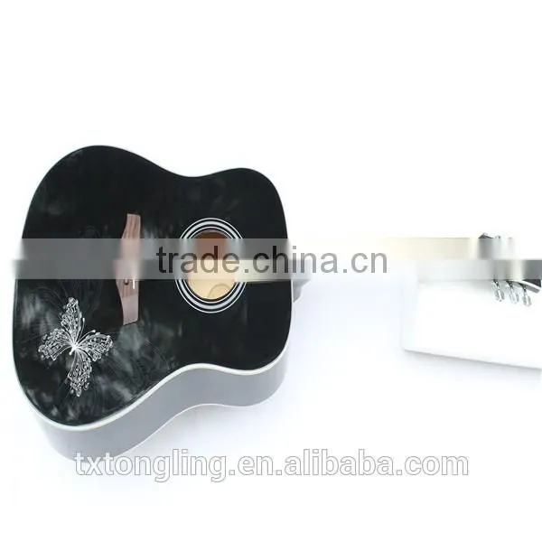 Handmade Solid Wood Cheap Price Guitar For Sale (TL-0046)