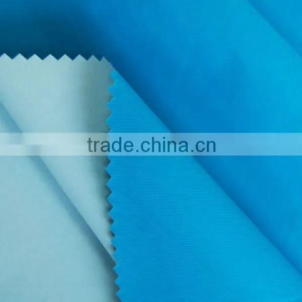 100% nylon taslon fabric with milky pu coated suitable for ski wear