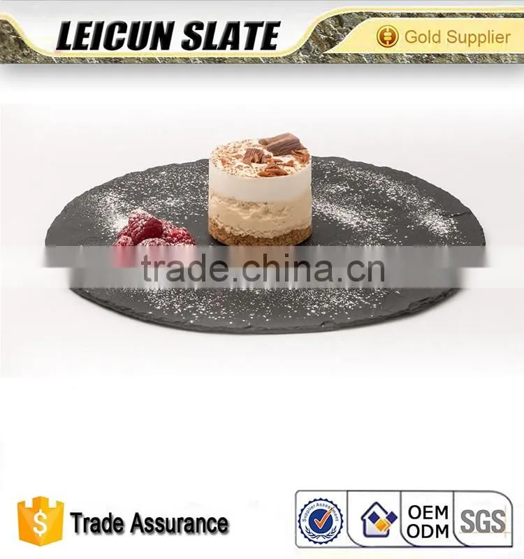 Eco-Friendly Feature Cake Stand Slate Plate