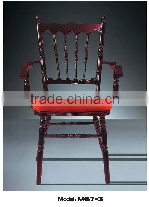 antique style hotel room chair solid wood SH 24