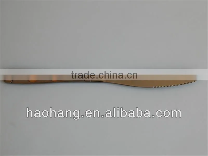 Stainless steel dinner knife for restaurant