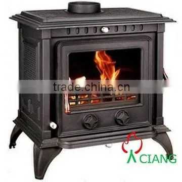 Europe CE certified cast iron stove fireplace heater