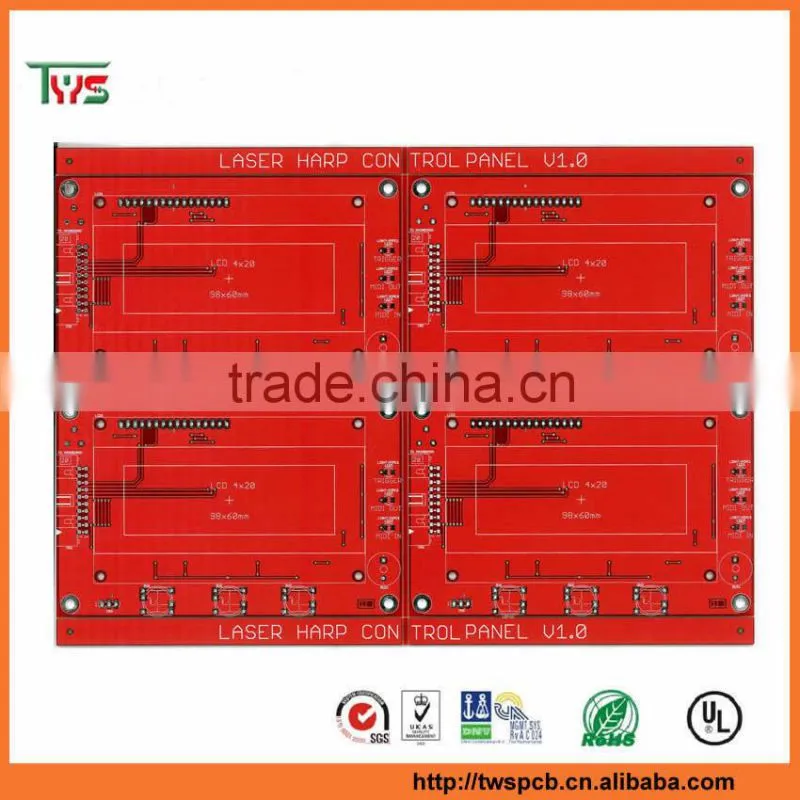 Hoverboard/segway fr4 rigid multilayer pcb