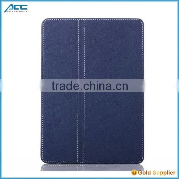 Alibaba express high quality fashionable factory price flip leather tablet case for iPad air 2