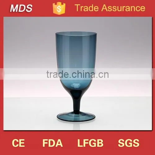 Handmade pearl stem clear wine glass/Cheap wine glasses wholesale glasses