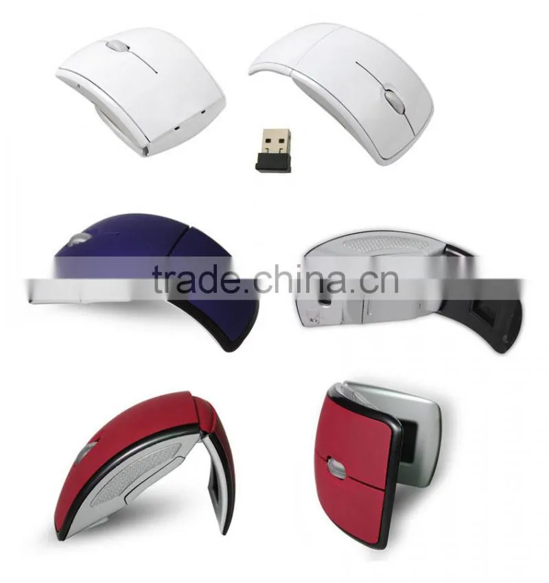 High Quality 2.4g wireless mini mouse USB Wireless Optical Mini Mouse For PC Laptop folding Computer Mouse CE ROHS FCC