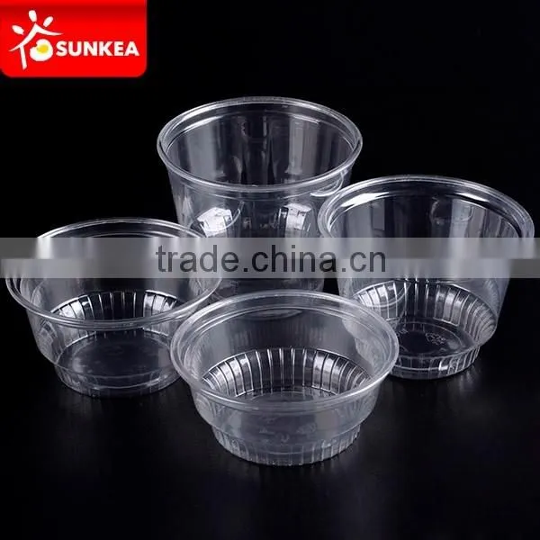 2oz / 60ml Disposable Plastic Clear Sauce Cup, High Quality Clear Sauce Cup