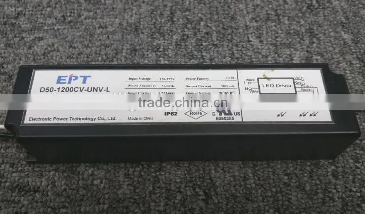 UL DLC approved 68W 1200x600mm led troffer 5 years warranty LDI02 2X4