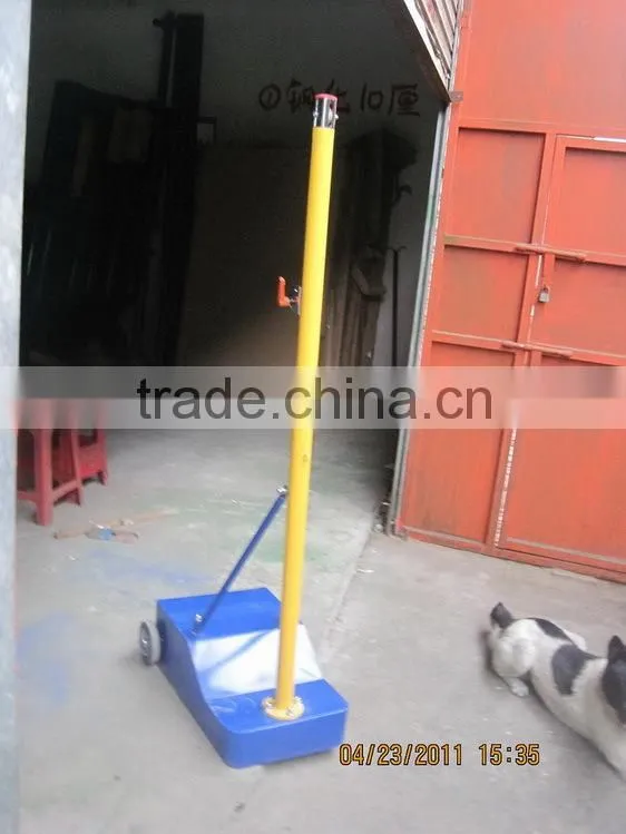 Portable indoor badminton stand